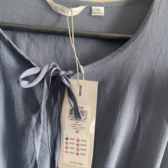 Size 34 | ONLY sleeveless ombré blue dress - Picture 5 of 10